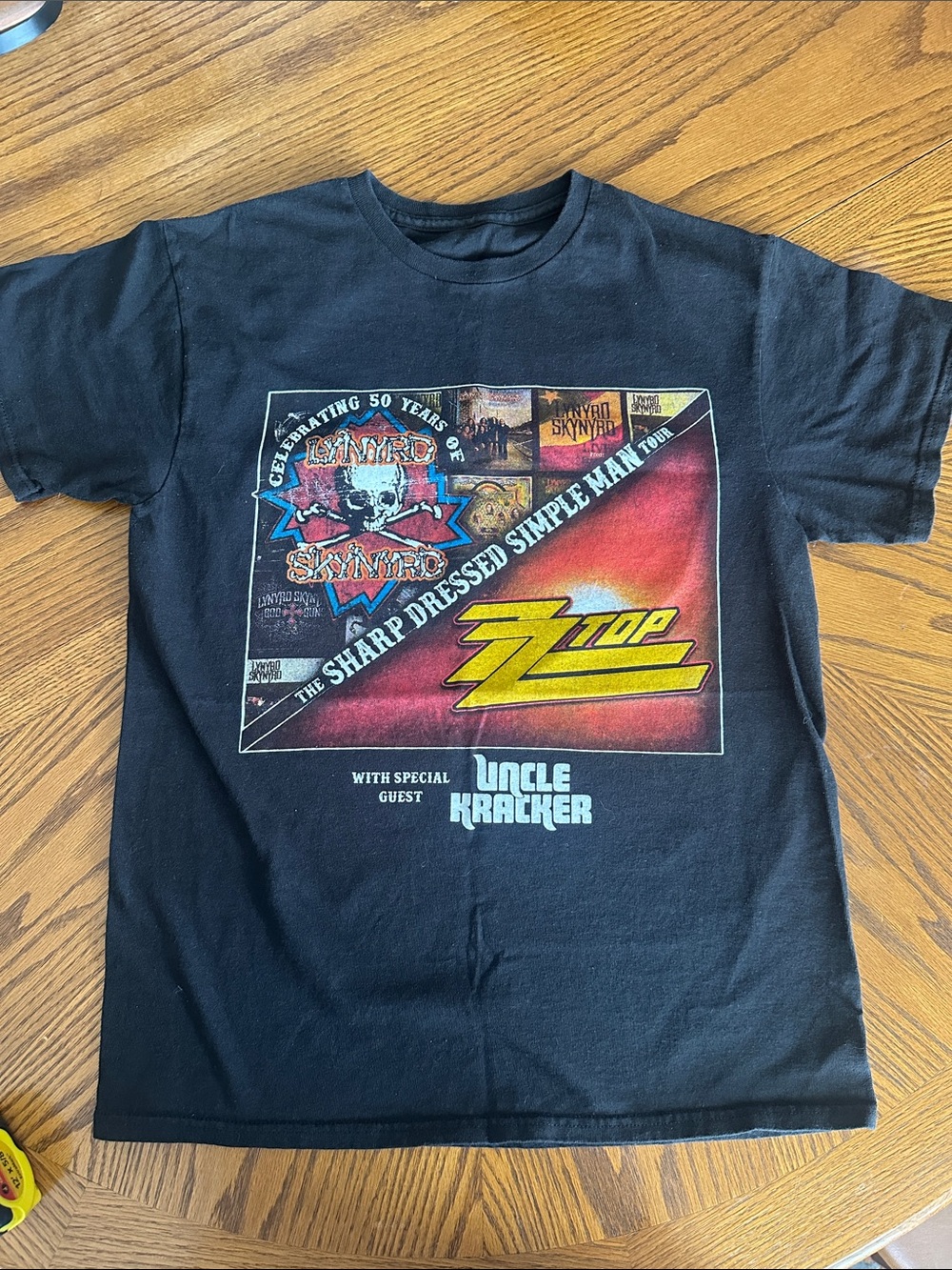 Lynyrd Skynyrd ZZ Top sharp dressed, Simple Man tour